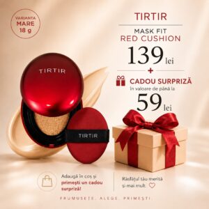 TIRTIR, Mask Fit Red Cushion, Fond de Ten Compact Varianta Max, 18g