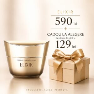 Shiseido, Elixir Total V Firming Cream Refill, Crema Tonifianta Antiimbatranire cu Reumplere, 50g